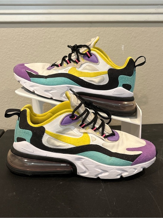 Nike Shoes - Nike Air Max 270 React Shoes Multicolor 2019 AT6174-101 Sneakers Women Size 6.5